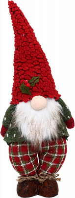 Декорация новогодняя Гномик лесной что стоит в ассортименте AG23099AB 53 см