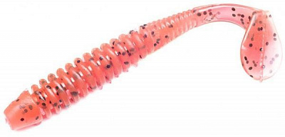 Виброхвост Ken Katsu Vibration fish 4 100 мм 4 шт. #8 violet floating salt