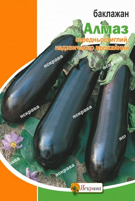 Насіння Яскрава баклажан Алмаз 3г (4823069907822)