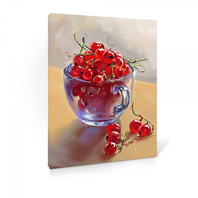 Репродукция Клаcсика Красная смородина 48x67 см 
