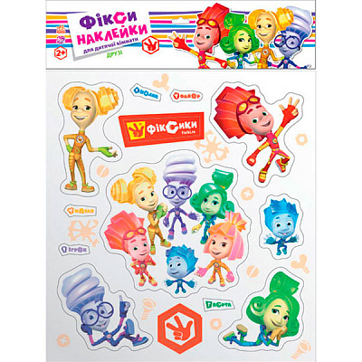 Декоративна наклейка Фіксики друзі