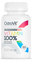 Витаминно-минеральный комплекс Ostrovit 100% Vit&Min 90 шт./уп. 