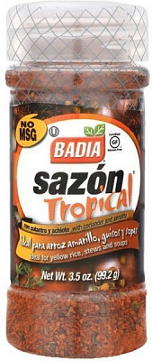 Приправа BADIA с кориандром и аннато Tropical 99,2 г