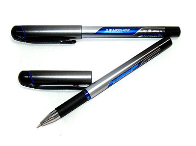 Ручка гелевая Hiper Signature HG-105 0,6 мм синяя ОРР 