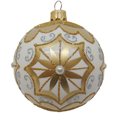 Куля новорічна d80 8796-1/45007
