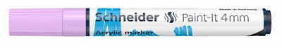 Маркер акриловый Schneider Paint-it 320 4 мм S120228 пастельно-фиолетовый 