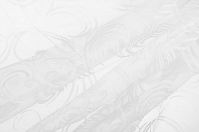 Тканина тюлева Органза BF T5016-white/280 ODev ut 280 см