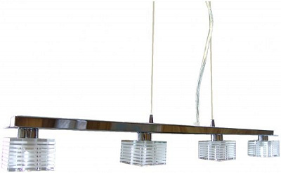 Люстра підвісна Інтерклас НСБ 04-4хХХ-276 G9 білий 57;57303-4