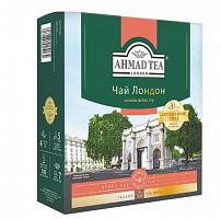 Чай черный AHMAD пакетированный Лондон 100х2 г 100 шт. 