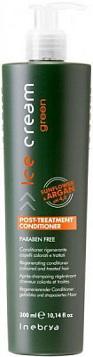 Кондиціонер INEBRYA Green Post-Treatment регенеруючий для фарбованого волосся без сульфатiв 300 мл