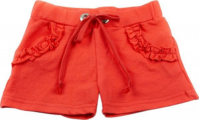 Шорты для девочек Luna Kids р.146 коралловый 