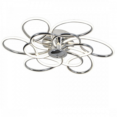 Люстра світлодіодна Victoria Lighting з пультом д/к 98 Вт хром Marsala/PL6