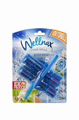 Туалетный блок Wellnax Цветущий апельсин 2х50 г 