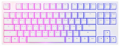 Клавиатура игровая Dark Project KD87A Pudding Gateron Mechanical Cap Teal (DP-KD-87A-107700-GTC) white 