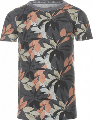 Футболка для мальчиков Koko Noko р.134 темно-серый T46865-37 