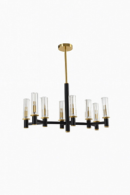 Люстра потолочная Sensio Rivola 8xG9 черный/золото PR-PL241026-8.1