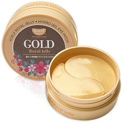 Патчи под глаза Koelf Гидрогелевые с золотом и маточным молочком 60 шт./уп.