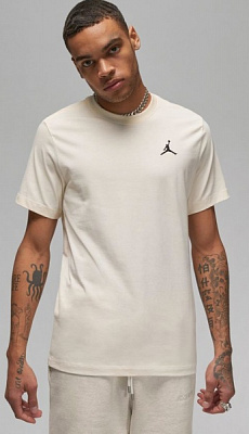 Футболка Nike M J BRAND GFX SS CREW 3 DX9597-110 р.2XL бежевий