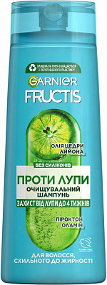 Шампунь Garnier Fructis против перхоти для волос склонных к жирности 250 мл