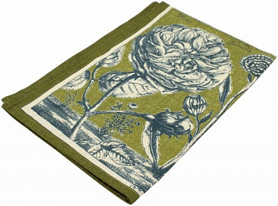 Полотенце кухонное лен 50x70 см Zastelli белый 