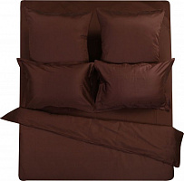 Комплект постельного белья Loft 2 шоколадный Karna 
