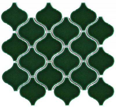 Плитка Intermatex FLAME GREEN GLOSS 28х24,6 см