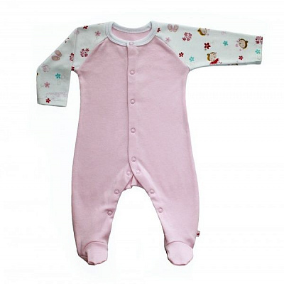 Человечек Lucky tots Куколки р.68 розовый 1712 