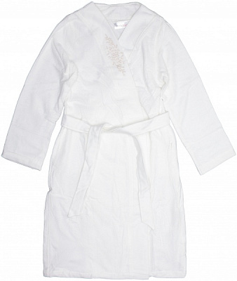 Халат махровый кимоно 154427 р. M белый 