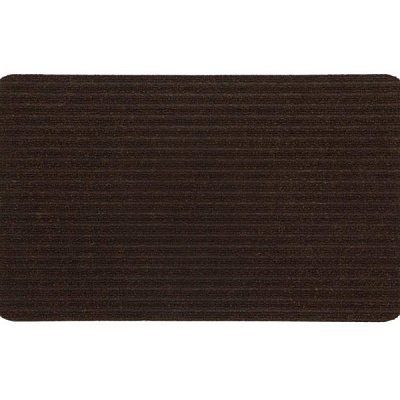 Коврик придверный Pine Budget Tri Rib 4062 коричневый  40x60 см