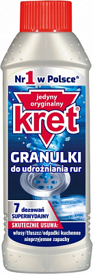 Средство гранулированное для чистки труб Kret 280 г