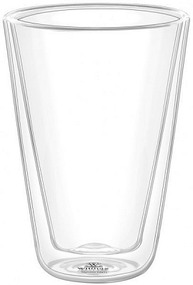 Стакан конусний з подвійним дном Thermo WL-888707/A 500 мл 1 шт. Wilmax