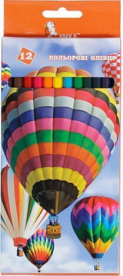 Набор карандашей Шары 12 шт. ЦК42-7 Умка