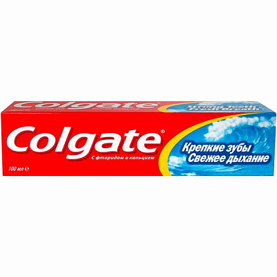 Зубная паста Colgate Крепкие зубы Свежее дыхание 100 мл