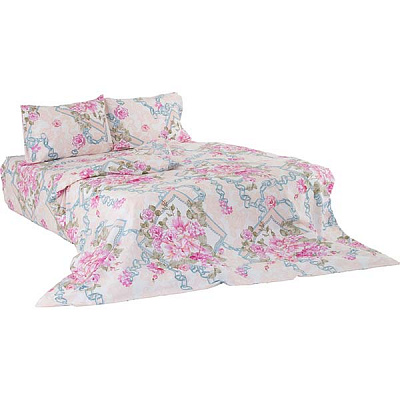 Комплект постельного белья полуторный Ibodo Китайская роза