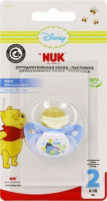 Пустушка Nuk TRENDLINE DISNEY р.2 10733022