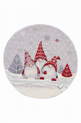 Салфетка декоративная La Nuit Гномы d28