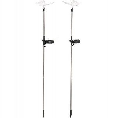 Светильник на солнечной батарее Expert ELW-VK018J-RGB 2 шт. 0,06 Вт IP44 черный 