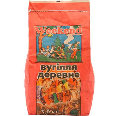 Вугілля Weekend деревне 3 кг
