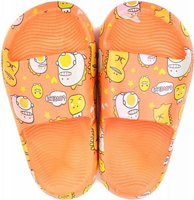 Шлепанцы унисекс Ningbo Дино р.32-33 оранжевый 