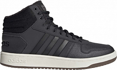 Кросівки Adidas HOOPS 2.0 MID GZ7959 р.UK 8 синьо-чорний