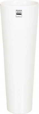 Ваза керамическая белая Mono 33 см ASA