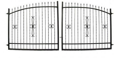 Ворота Укритарм с засовом Original 4000x1500 мм