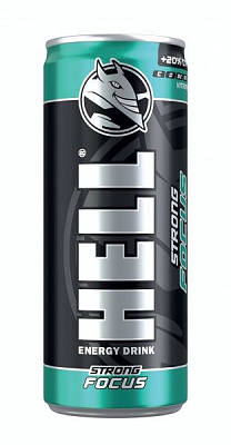 Энергетический напиток HELL Focus Strong 0,25 л 