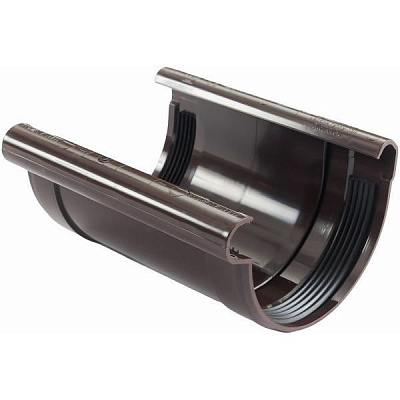 Муфта желоба PROFiL 130 мм коричневый 