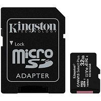 Карта пам'яті Kingston microSDHC 32 ГБ Class 10 (SDCS2/32GB) Canvas Select Plus UHS-I U1 