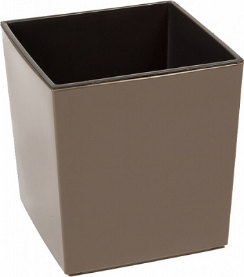 Горщик Lamela для квітів Юка 300 квадратний фраппе