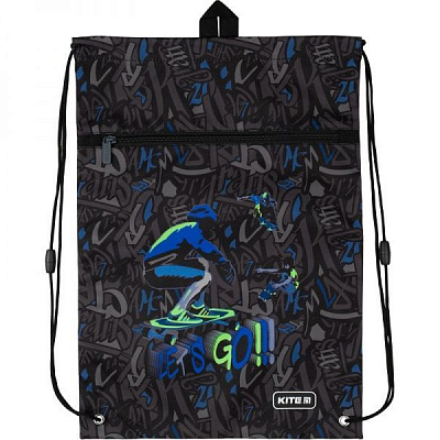 Сумка для обуви 601M Dino and skate KITE