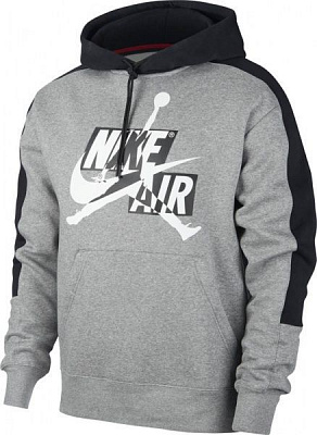 Джемпер Nike M J JMC FLC PO CK6737-091 р. S сірий