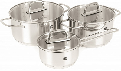 Набір каструль Grace 6 предметів Flamberg Premium