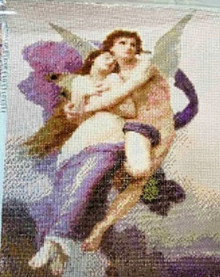 Набір для творчості на підрамнику Викрадення Психеї 40х50 см GoToArt